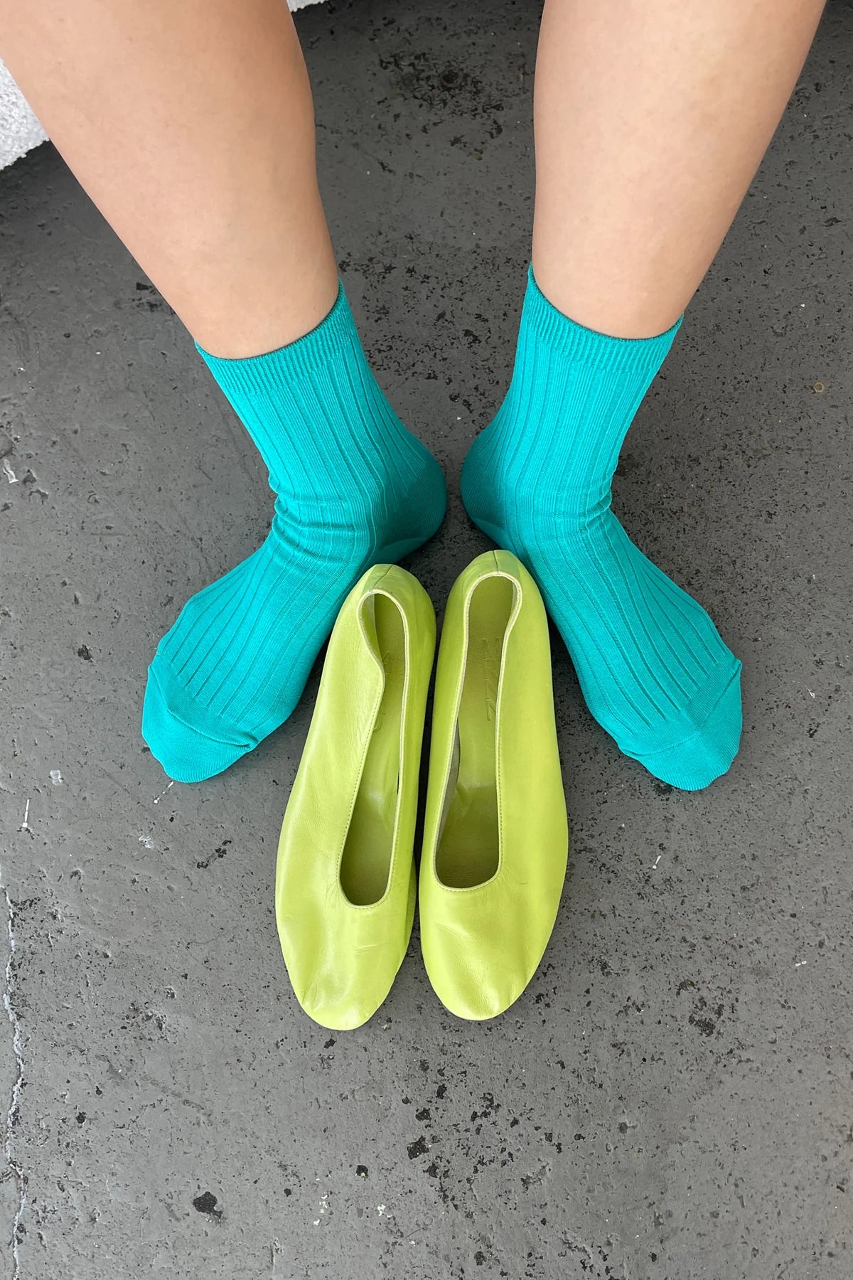 HER SOCKS | TURQUOISE