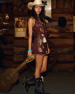 THE CROCHET LACE DRESS | SAGUARO