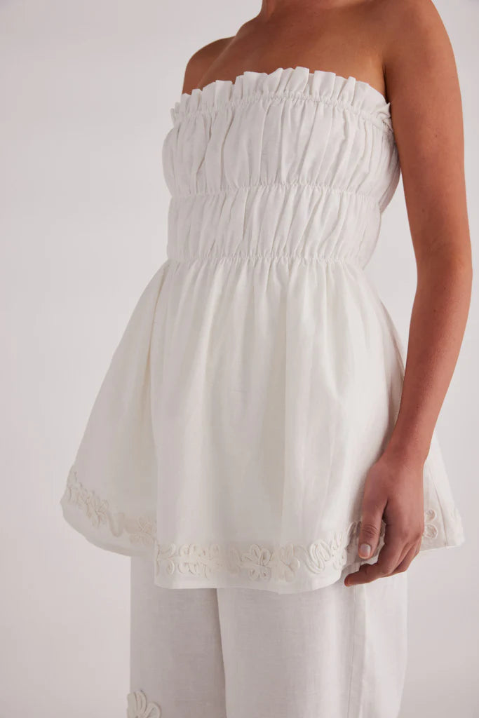 INES TOP | WHITE