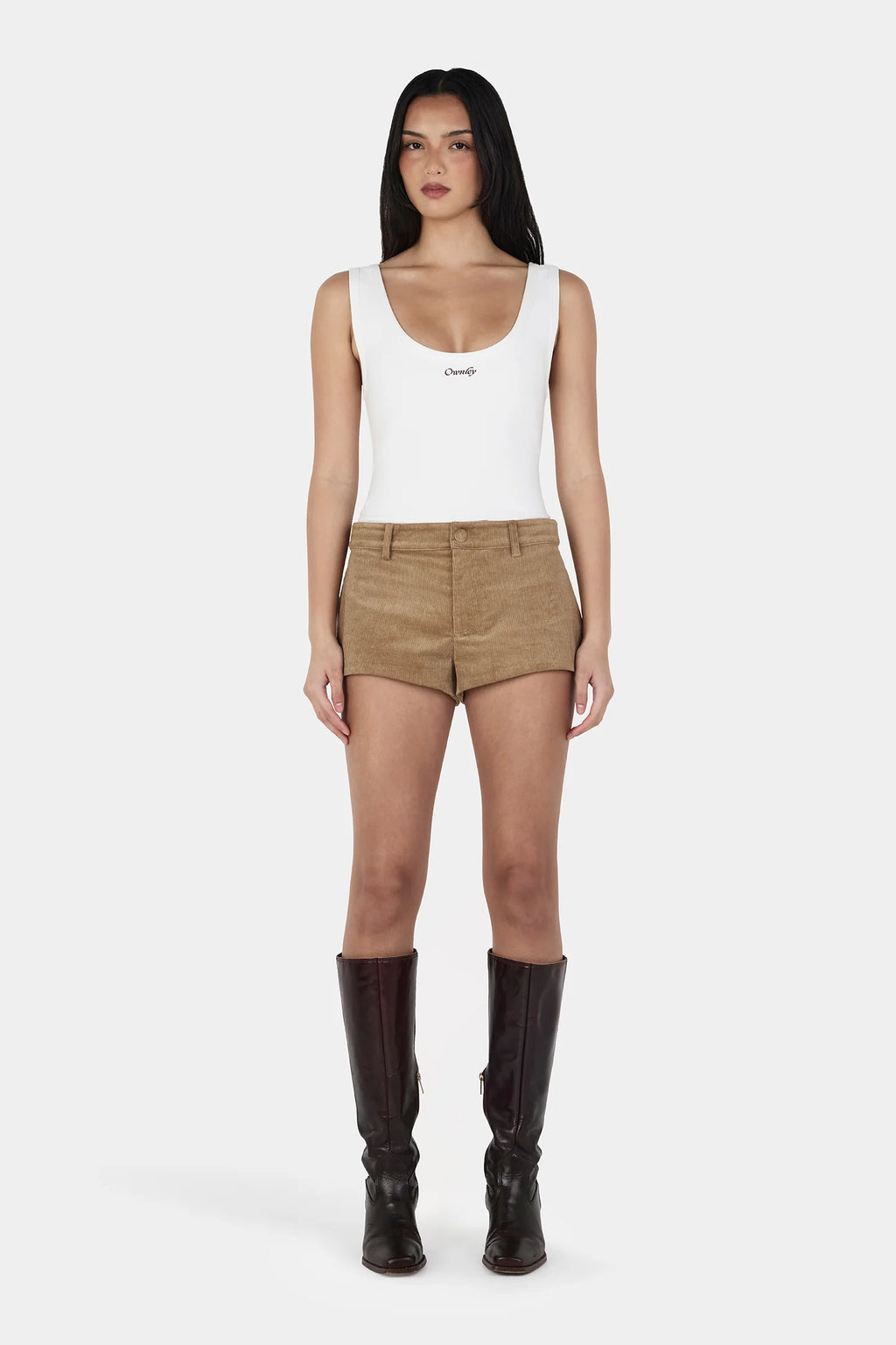 JOEY CORD SHORTIES | TAN