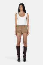 JOEY CORD SHORTIES | TAN