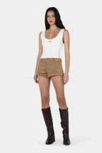 JOEY CORD SHORTIES | TAN