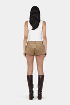 JOEY CORD SHORTIES | TAN