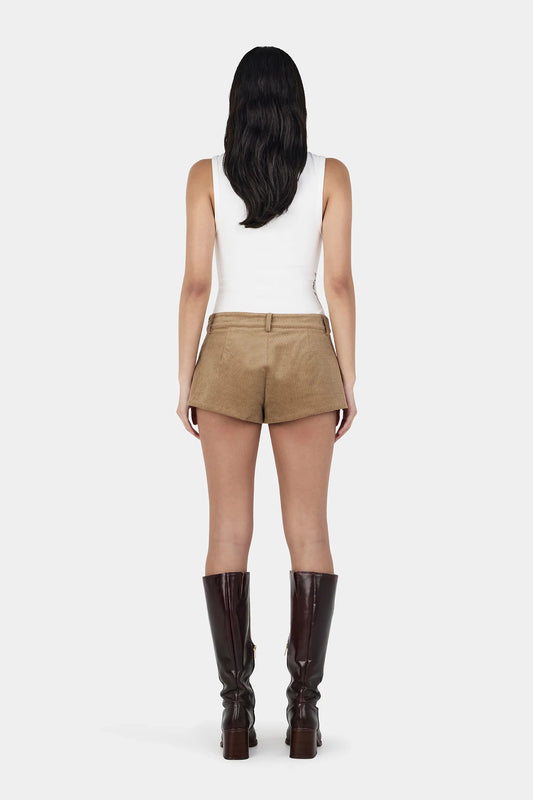 JOEY CORD SHORTIES | TAN