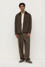 Assembly Label Joey Cotton Jacket Espresso
