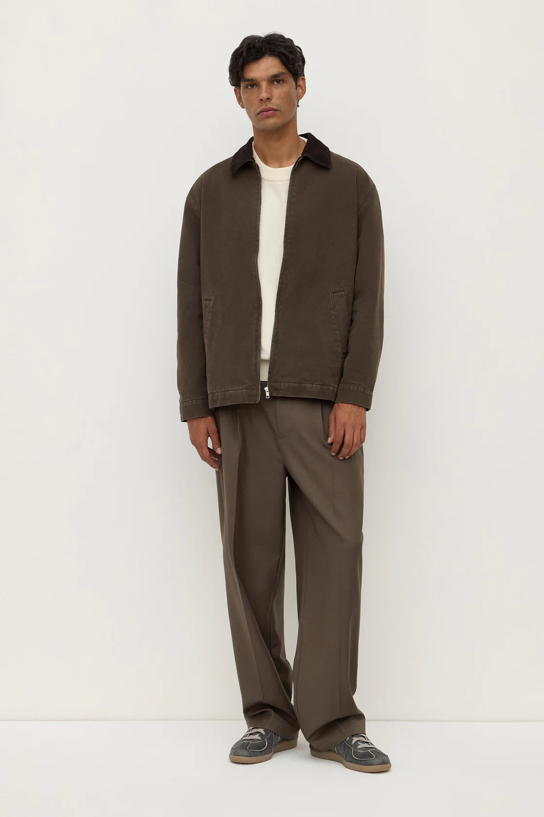 Assembly Label Joey Cotton Jacket Espresso