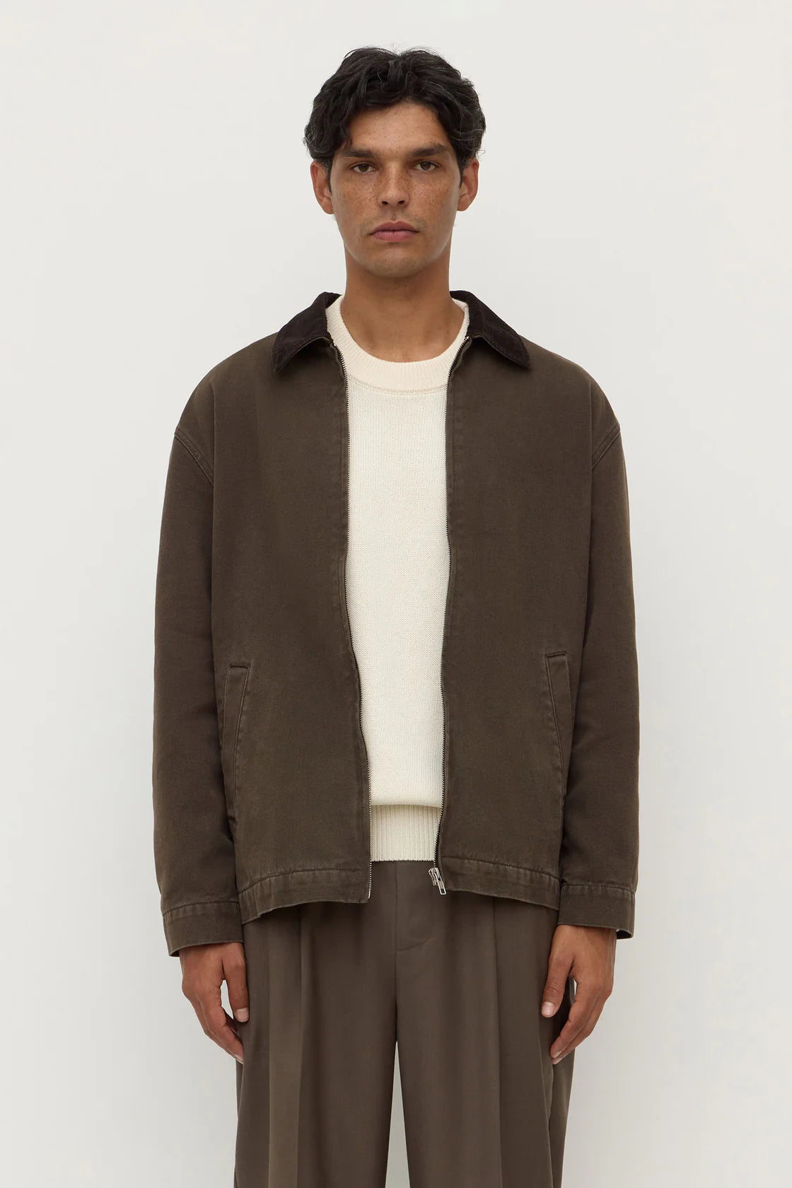 Assembly Label Joey Cotton Jacket Espresso