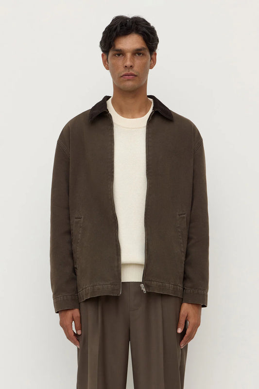 Assembly Label Joey Cotton Jacket Espresso