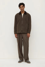Assembly Label Joey Cotton Jacket Espresso