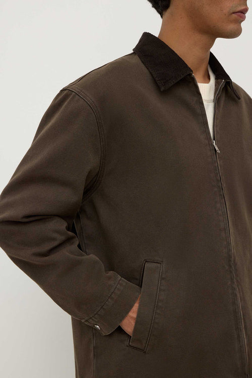 Assembly Label Joey Cotton Jacket Espresso