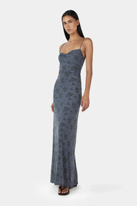KARIMA MIDI DRESS | STORMY