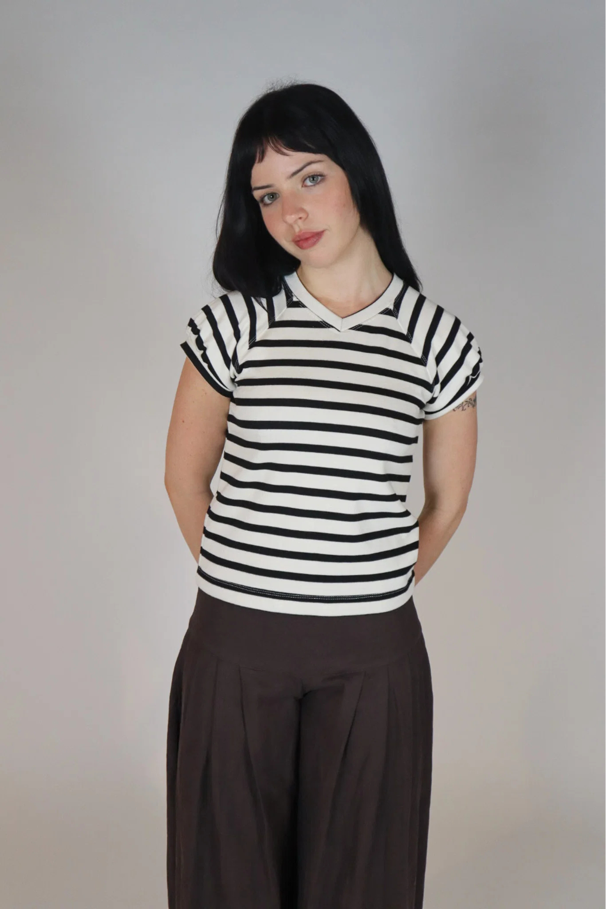 Obelia's Kiki Top Stripe