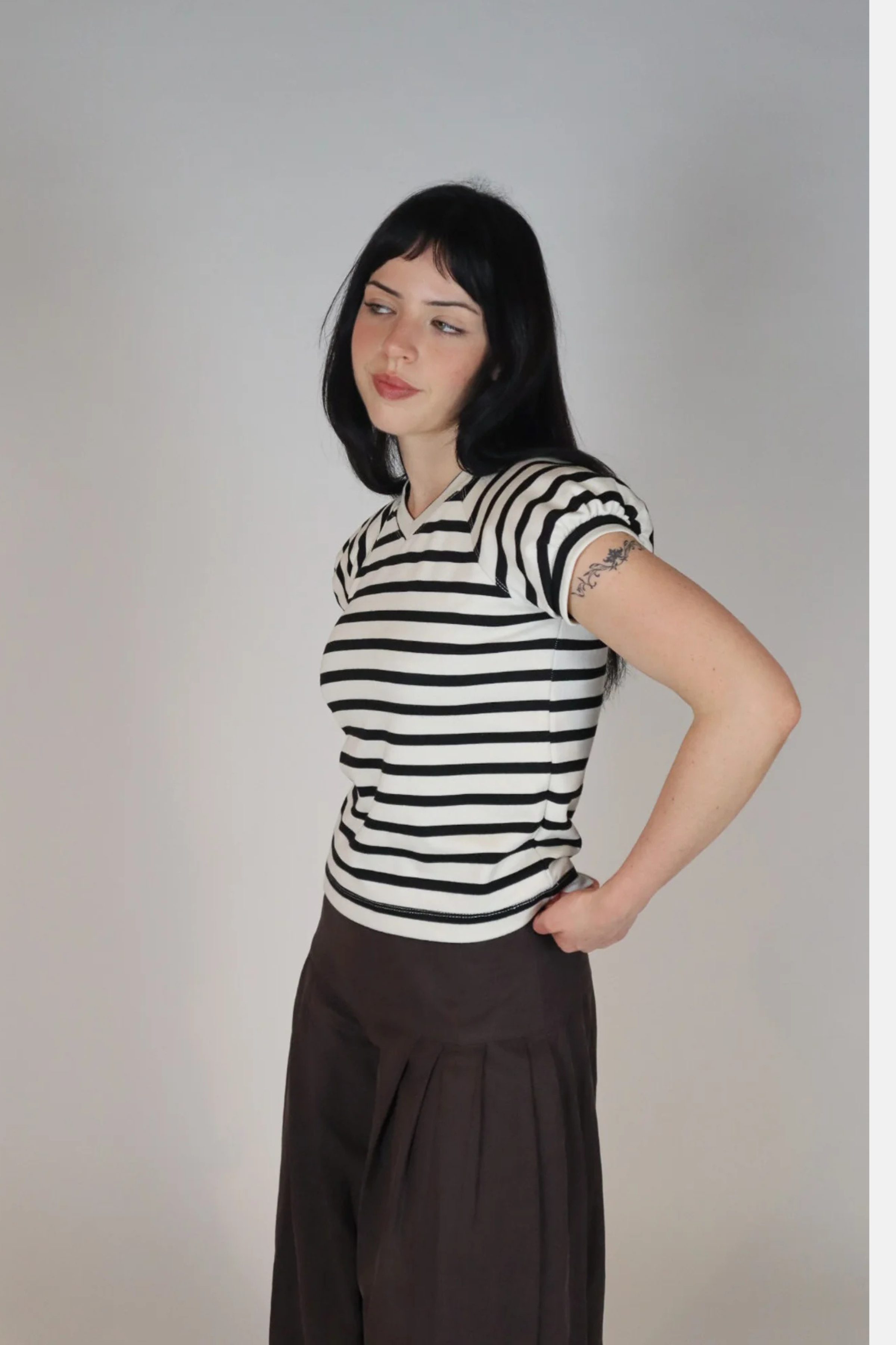Obelia's Kiki Top Stripe