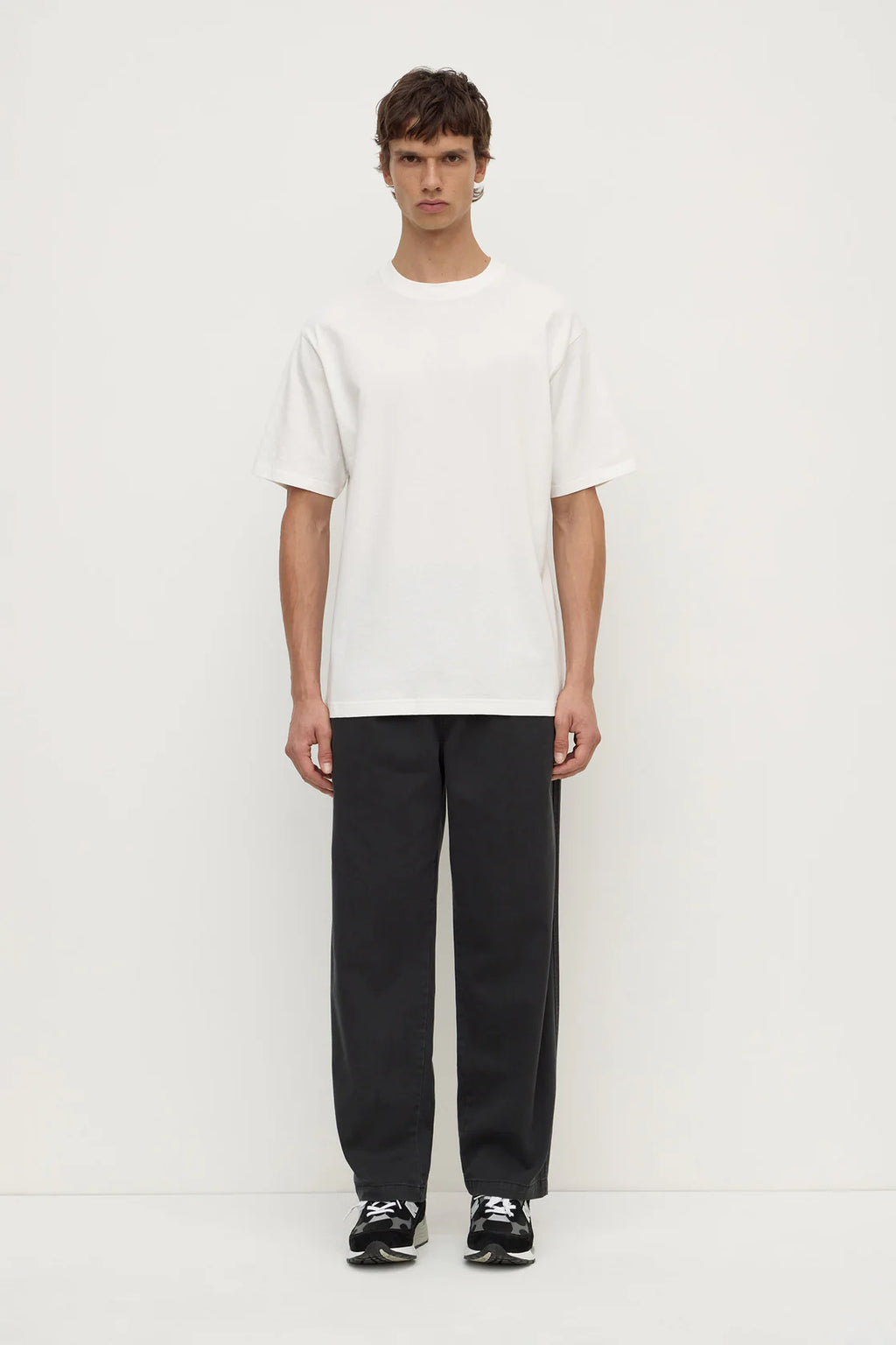 Assembly Label Knox Organic Oversized Tee Antique White