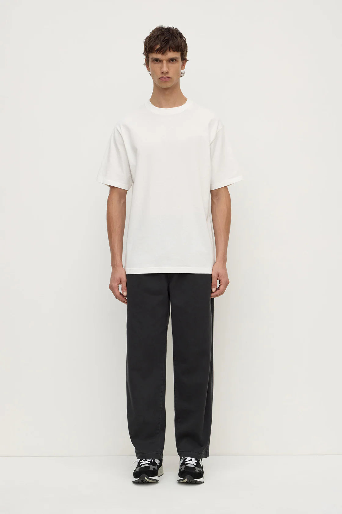 Assembly Label Knox Organic Oversized Tee Antique White