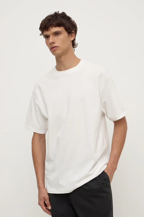 Assembly Label Knox Organic Oversized Tee Antique White