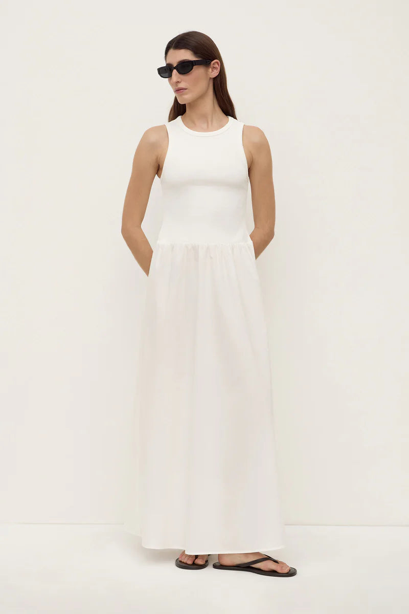 KONA MIDI DRESS | WHITE