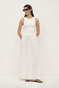 KONA MIDI DRESS | WHITE
