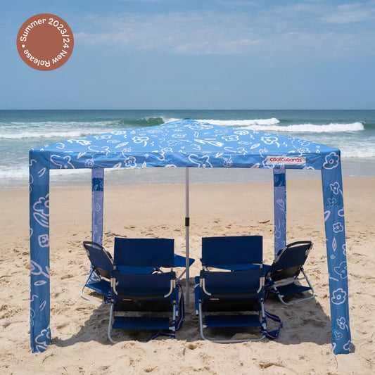 THE COOLCABANAS 5  LARGE |  BYRON BLUE