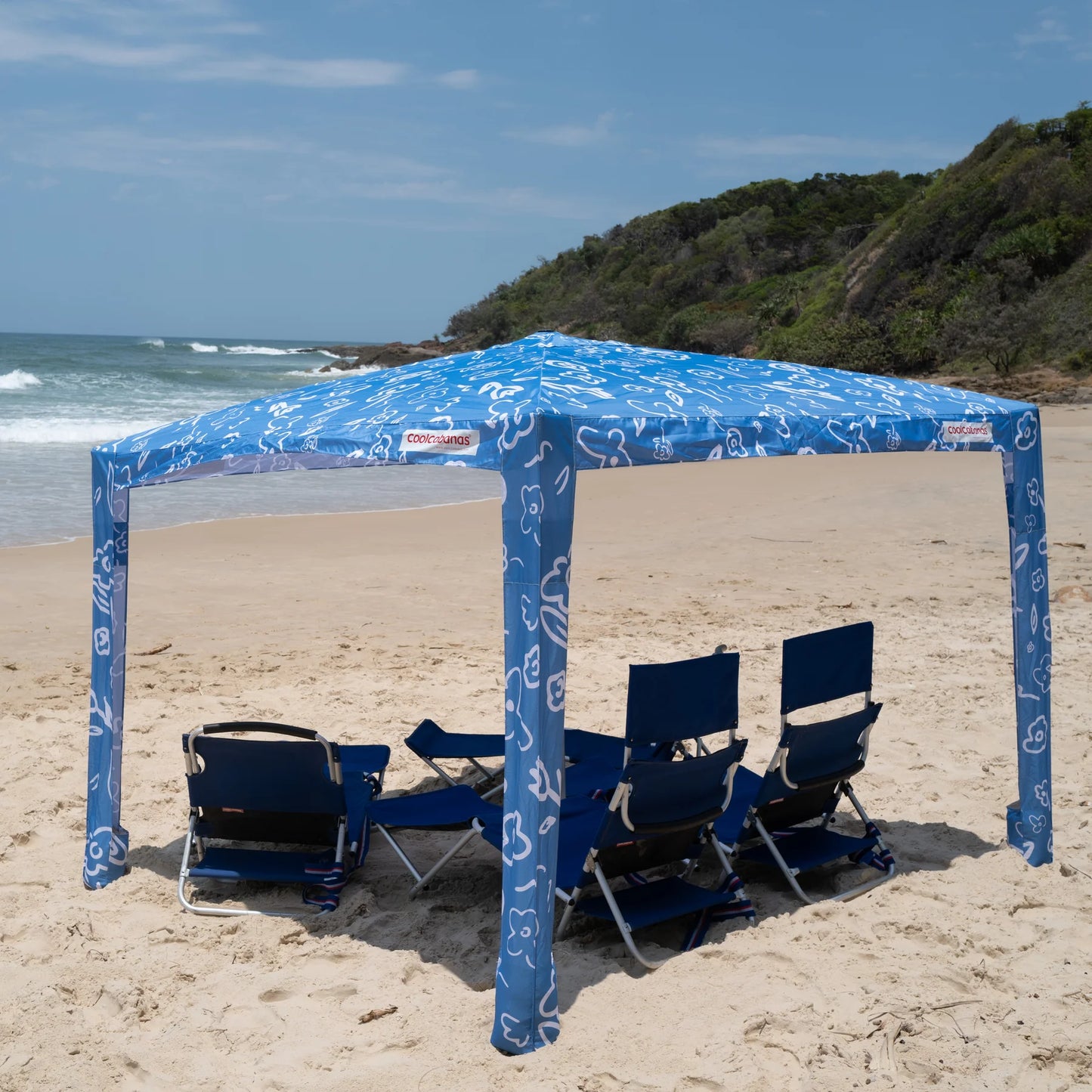 THE COOLCABANAS 5 LARGE | BYRON NAVY