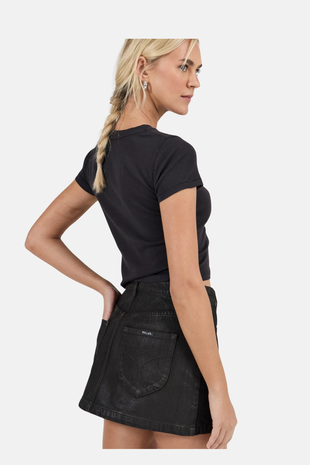 HIGH LINE MINI SKIRT | ESPRESSO