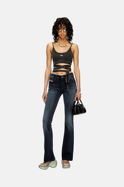 MELISSA QUANTUM PLATFORM + DIESEL | TRANSPARENT BLUE