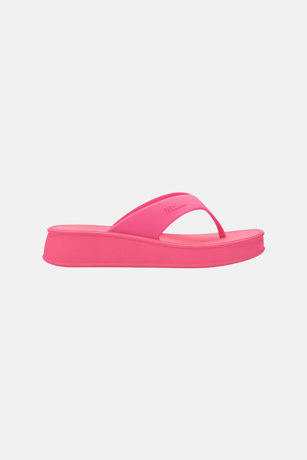 MELISSA SUN FLIP FLOP PLATFORM | PINK