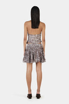 YIANA MINI SKIRT | LEOPARD
