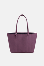 Large Nylon Reversible Tote Wild Plum