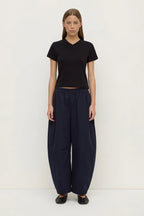 Assembly Label Lola Barrel Pant Navy