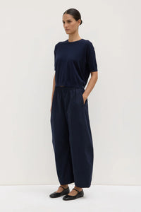 LOLA BARREL PANT | NAVY