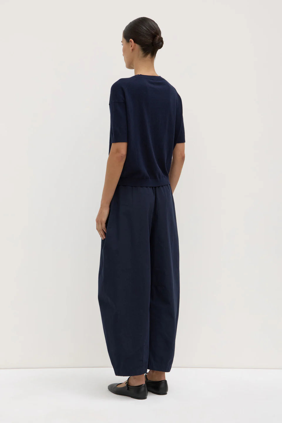 LOLA BARREL PANT | NAVY