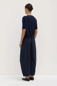 LOLA BARREL PANT | NAVY