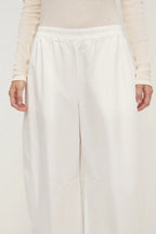LOLA BARREL PANT | WHITE