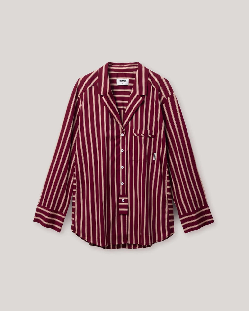 LONG SLEEVE SHIRT | WINE