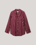 LONG SLEEVE SHIRT | WINE