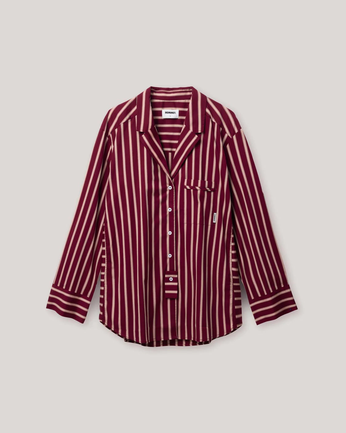LONG SLEEVE SHIRT | WINE
