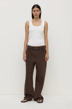 LOOSE FIT JEAN | DARK GANACHE