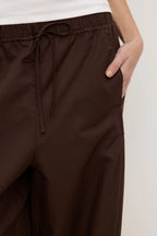 LOXLEY COTTON BLEND PANT | GANACHE