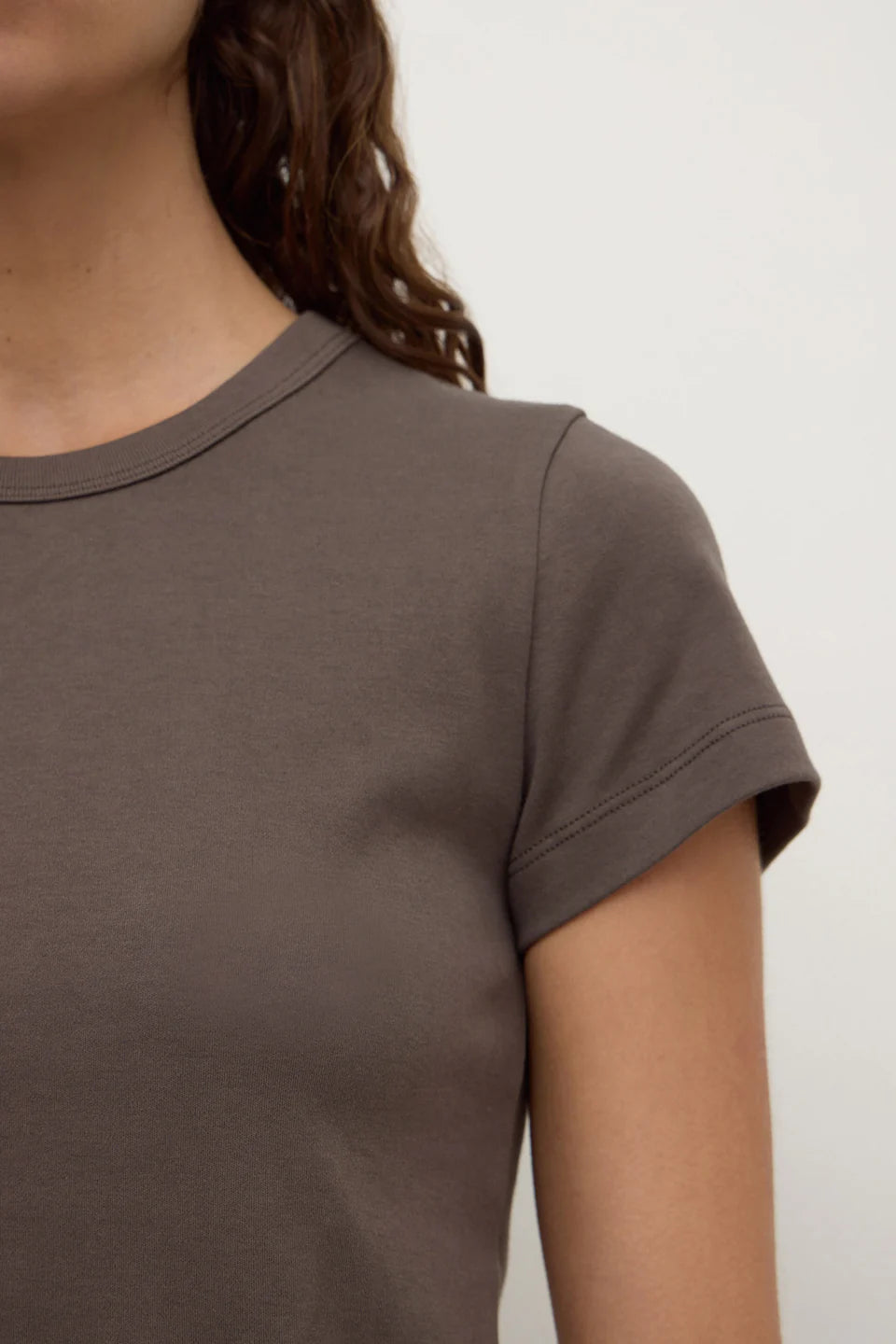 WOMENS LYLA CAP SLEEVE TEE | BARK