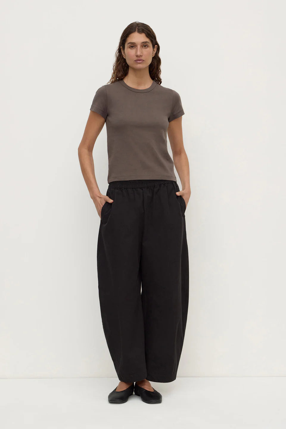 WOMENS LYLA CAP SLEEVE TEE | BARK