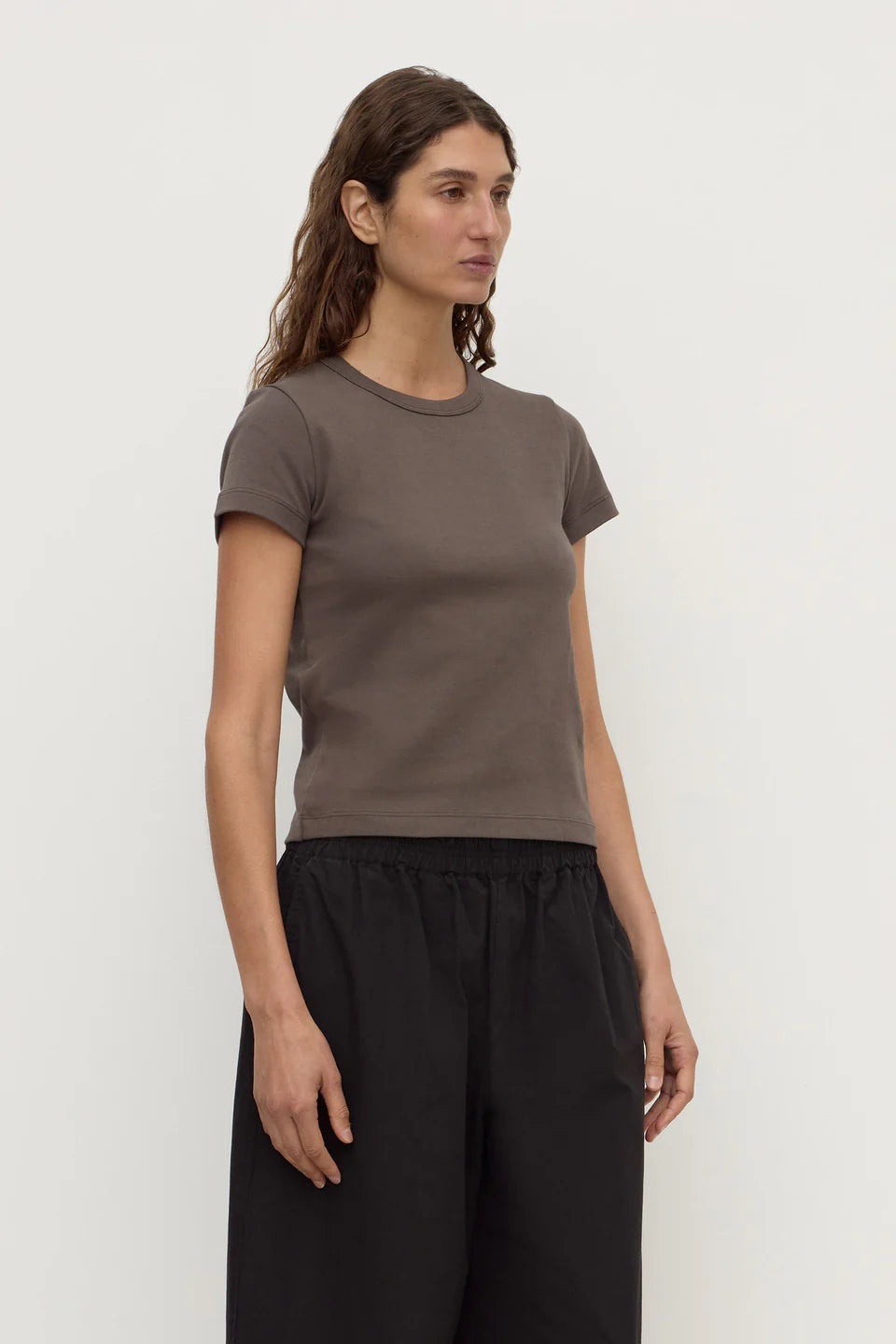 WOMENS LYLA CAP SLEEVE TEE | BARK