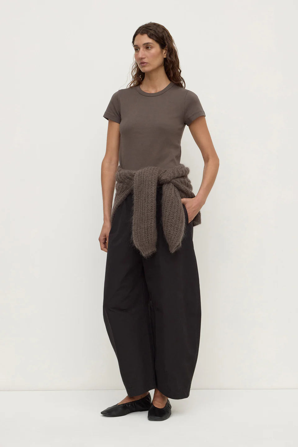 WOMENS LYLA CAP SLEEVE TEE | BARK