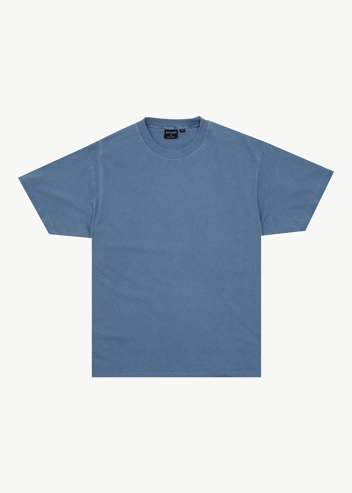 Afends Genesis Heavyweight Boxy Tee Washed Stone