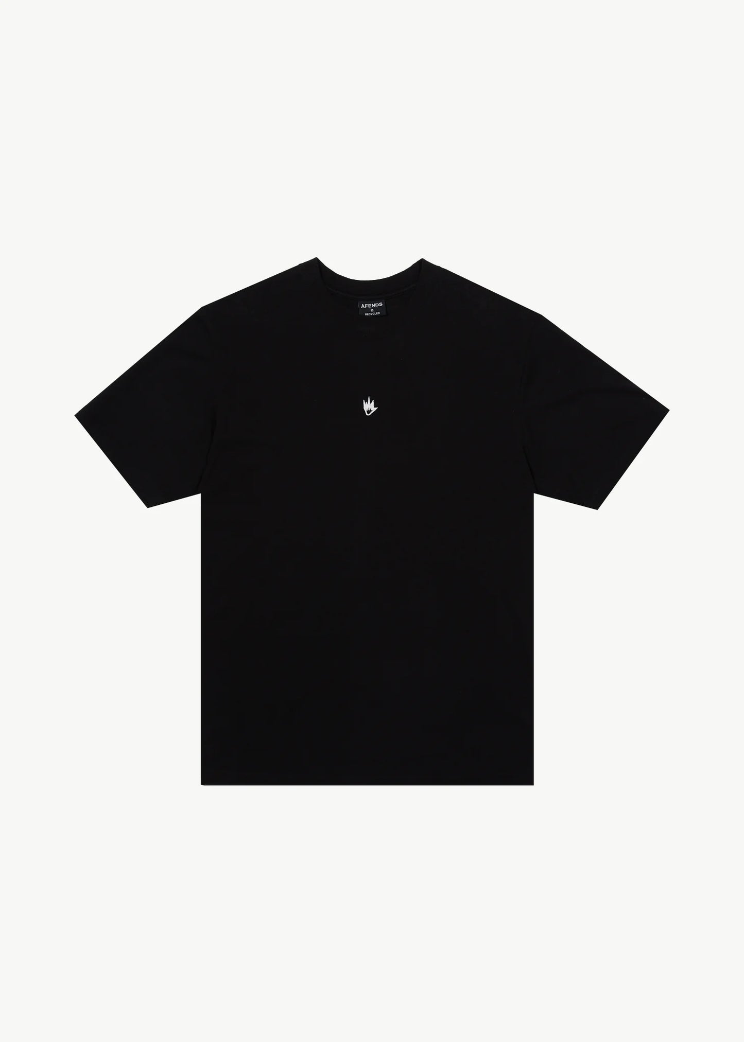 FLAME RETRO TEE | BLACK