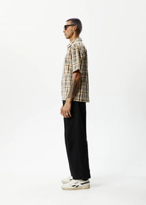 CHECK OUT SHORT SLEEVE SHIRT | MOONBEAN