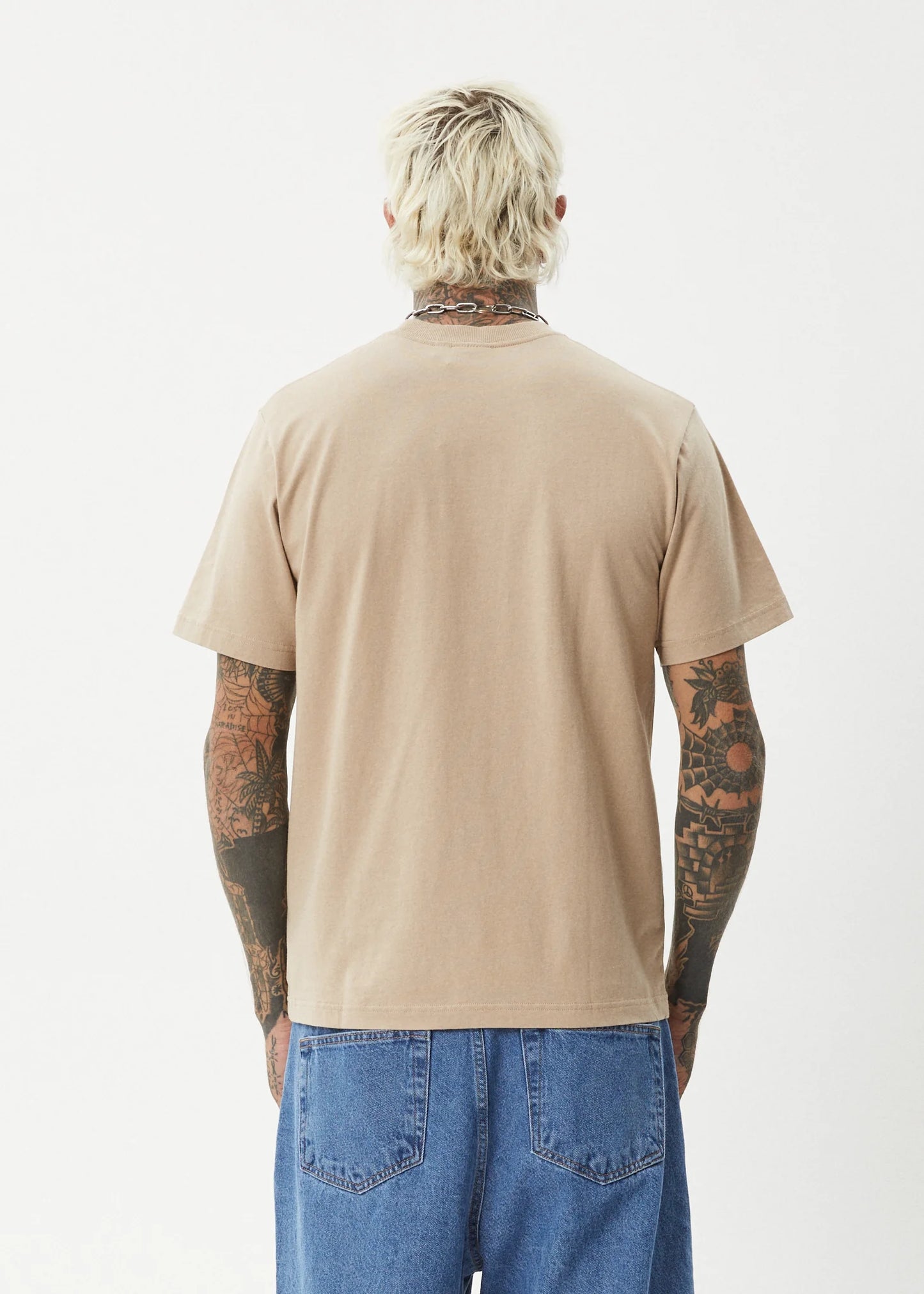 REPEAT RETRO FIT TEE | TAUPE