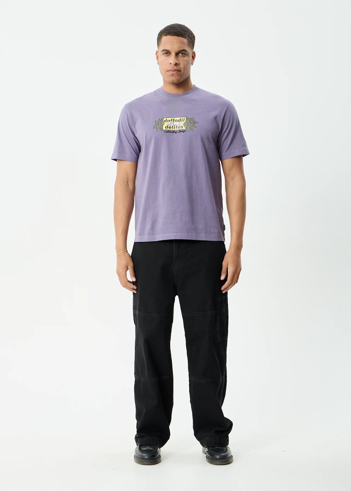 DELITES HEAVYWEIGHT RETRO TEE | VINTAGE AUBERGINE
