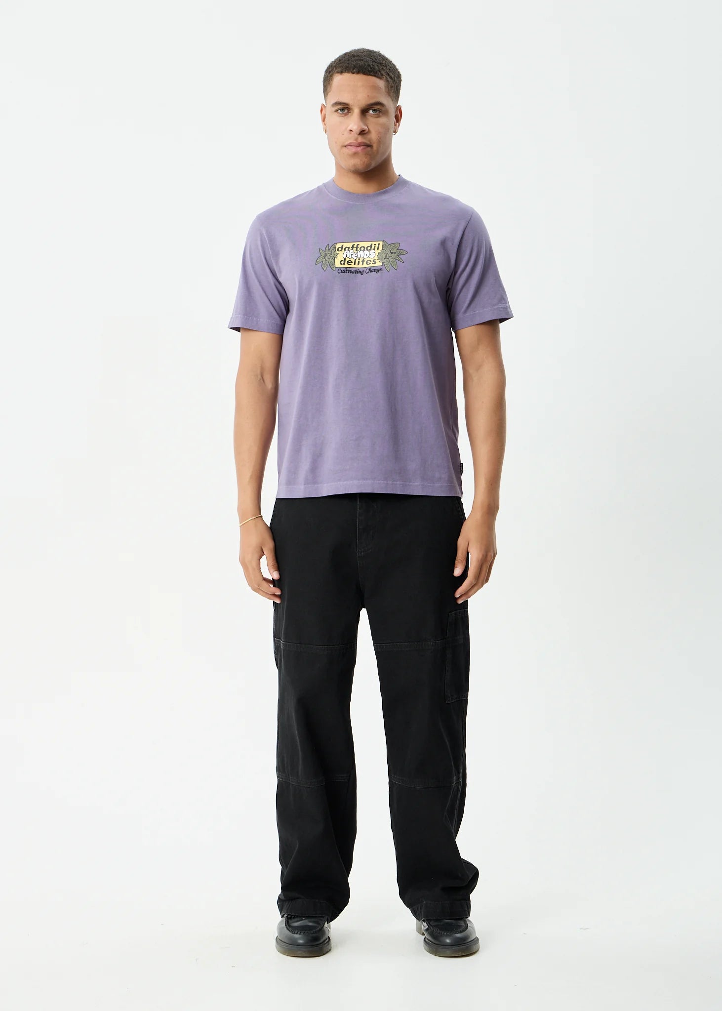 DELITES HEAVYWEIGHT RETRO TEE | VINTAGE AUBERGINE