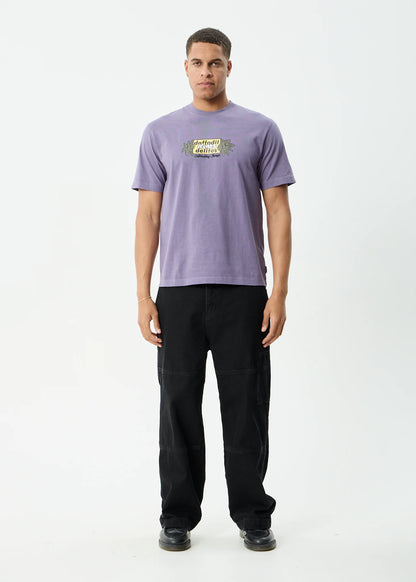 DELITES HEAVYWEIGHT RETRO TEE | VINTAGE AUBERGINE